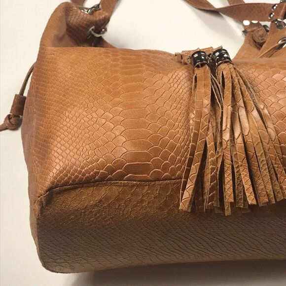 BORSE IN PELLE GENUINE LEATHER MADE IN ITALY WOMEN BAG - Picture 2 of 14